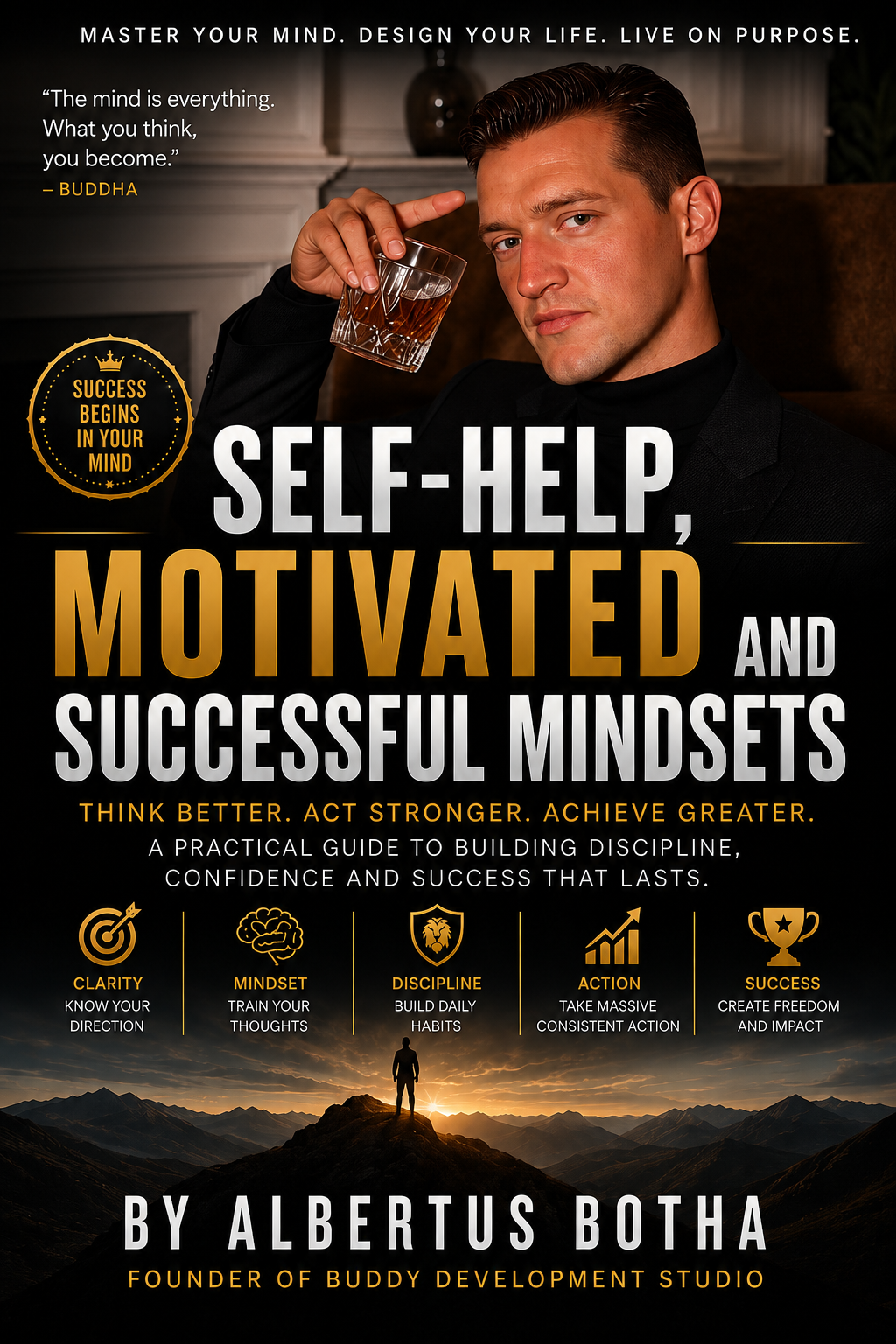 Self-Help Motivated and Successful Mindsets cover