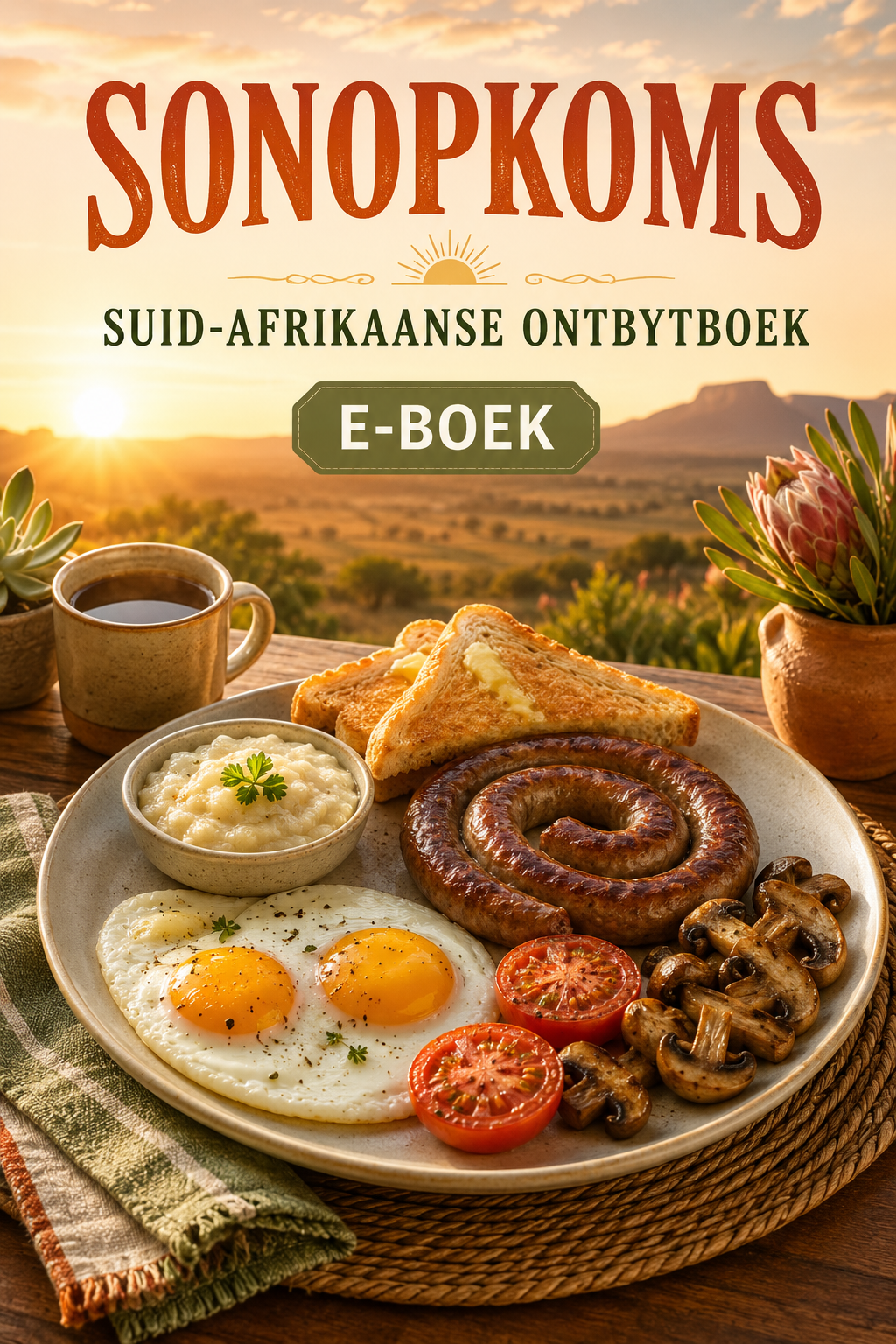 Sonopkoms Suid Afrikaanse Ontbytboek cover