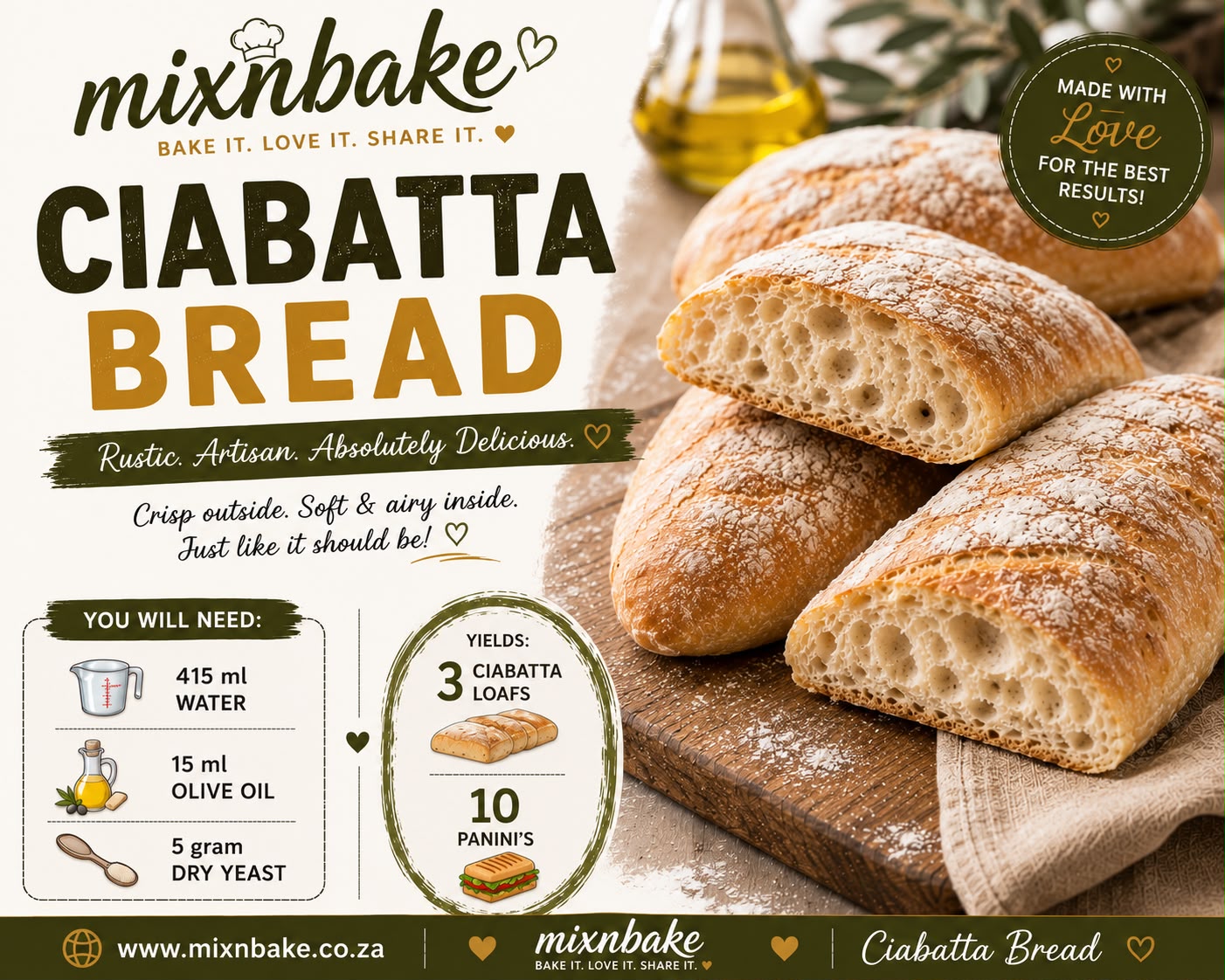 M&B Ciabatta Mix