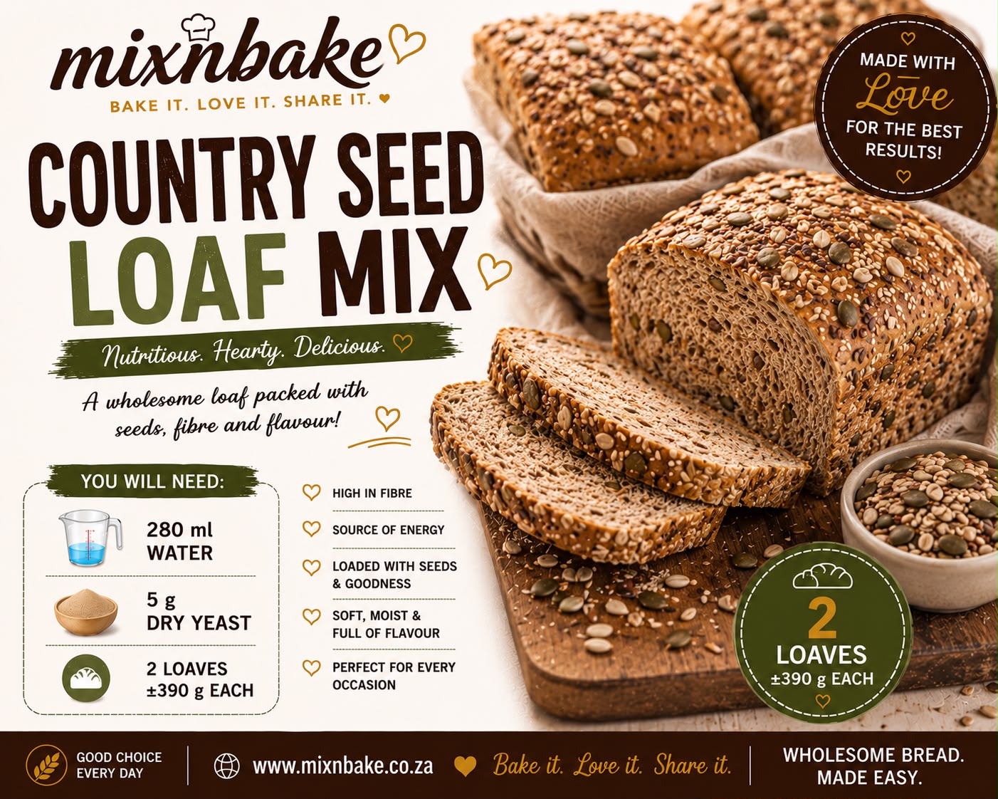 M&B Country Seed Bread