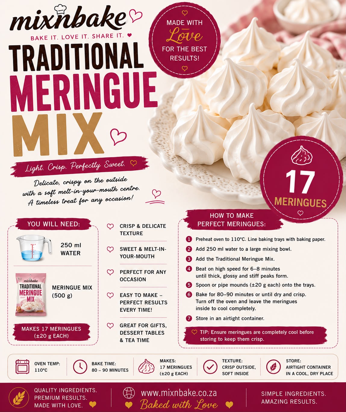 M&B Traditional Meringue